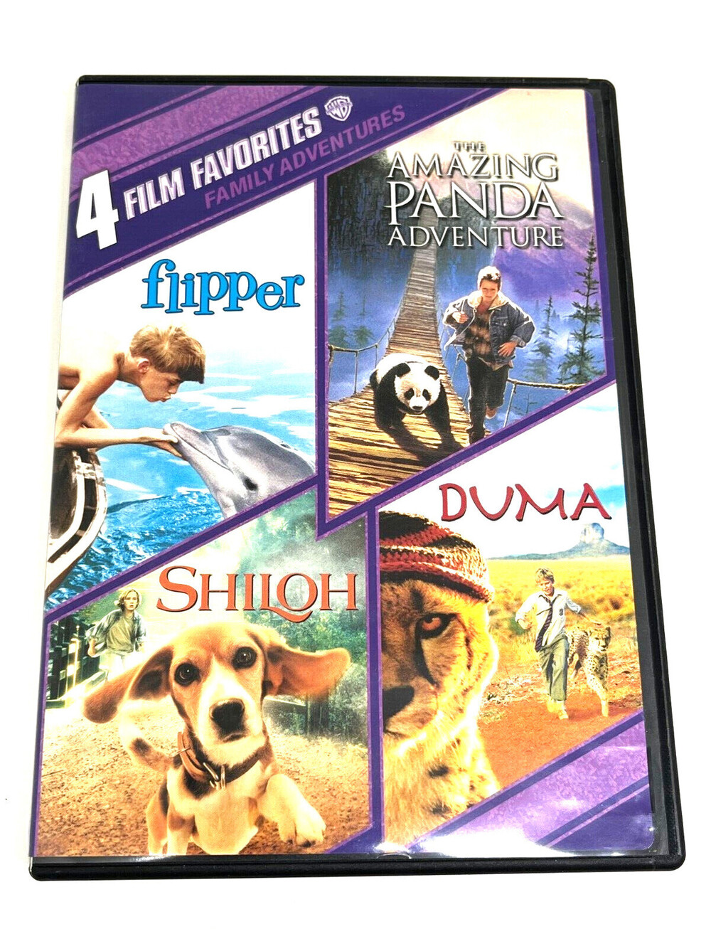 Flipper, The Amazing Panda Adventure, Shiloh, Duma DVD